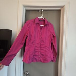 Pink Button-Up Shirt